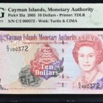 Cayman Islands 10 dollars