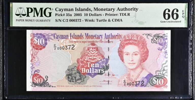 Cayman Islands 10 dollars