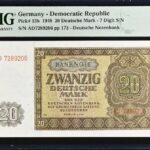 Germany Democratice Republic 20 marks