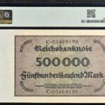 Germany Republic Treasury Note 500,000 Mark