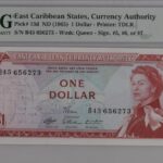 East Caribbean Ststes 1965 one dollar